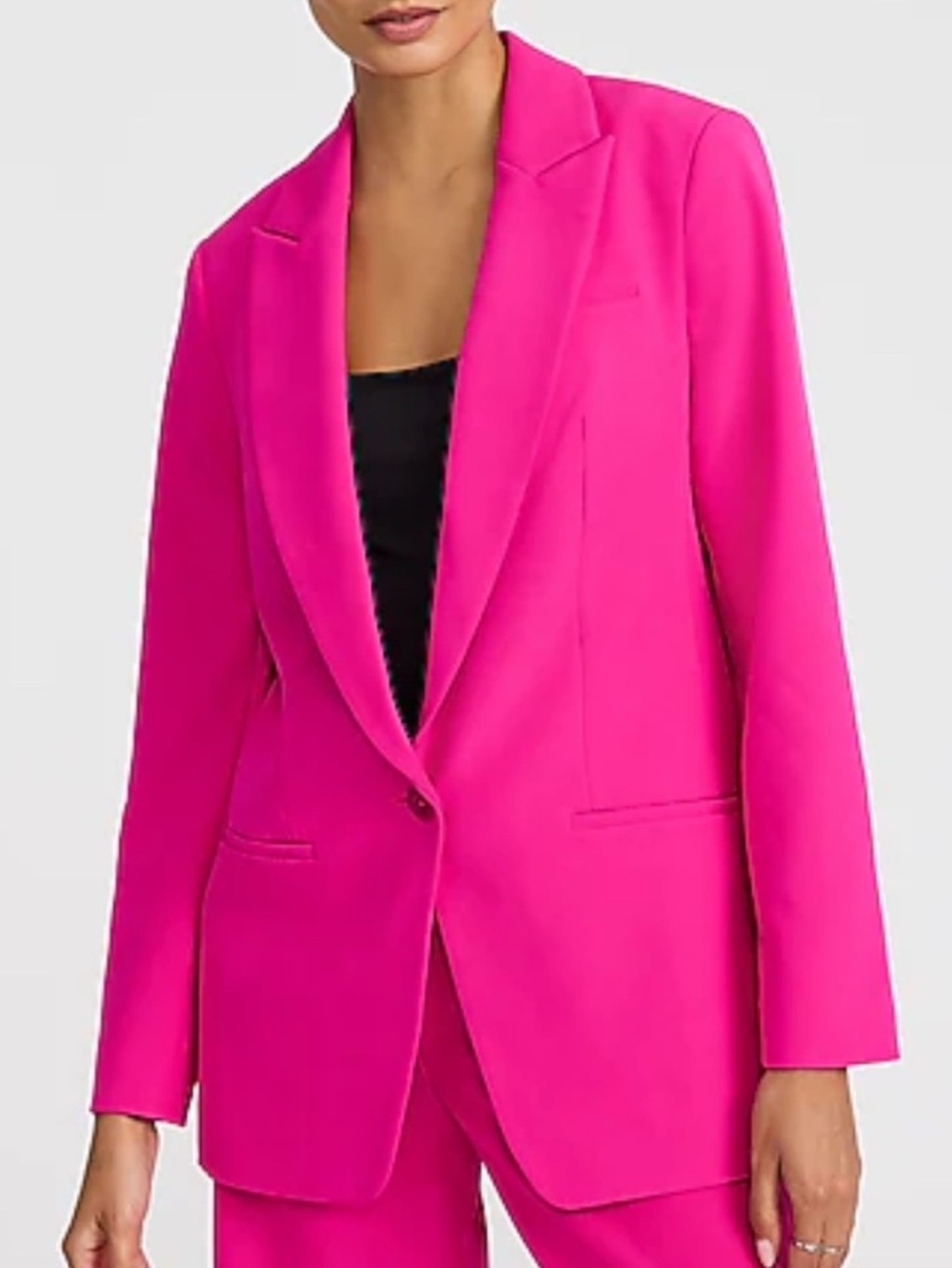 Express Neon Berry Blazer